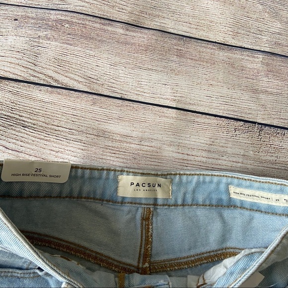 PacSun High Rise Tie Dye Festival Shorts Size 25 - Picture 3 of 7